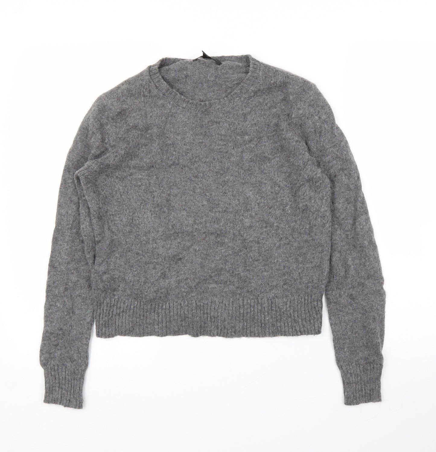Mango Womens Grey   Pullover Jumper Size S