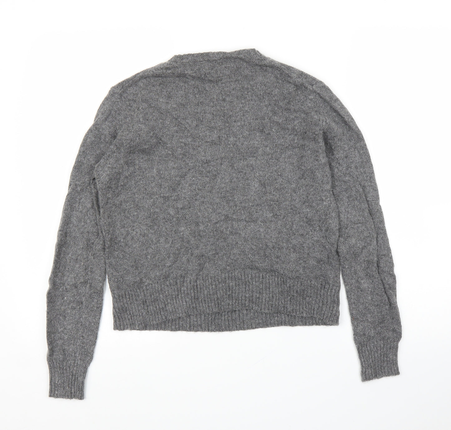 Mango Womens Grey   Pullover Jumper Size S