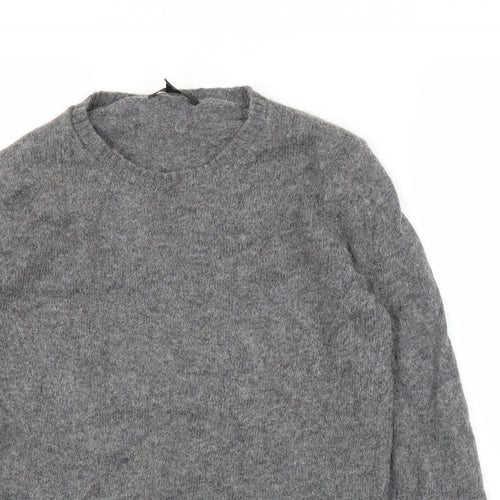 Mango Womens Grey   Pullover Jumper Size S