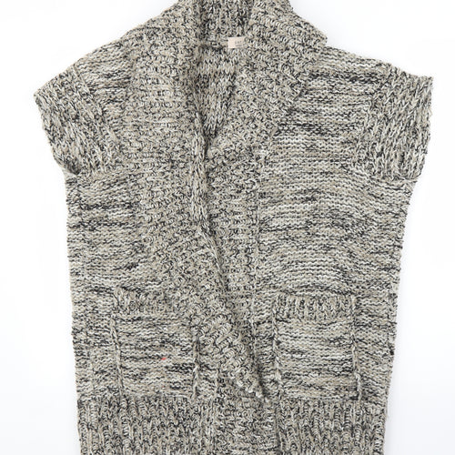 M&S Womens Beige   Cardigan Jumper Size S