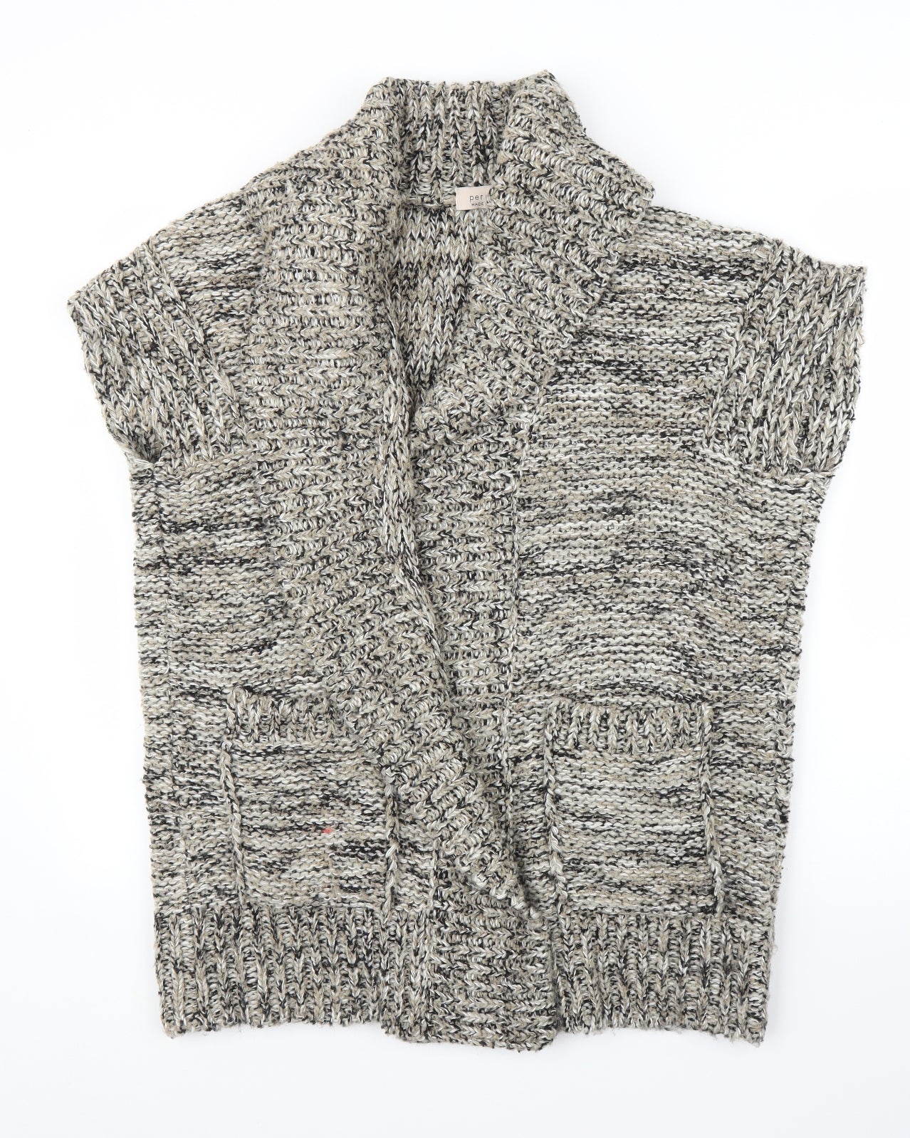 M&S Womens Beige   Cardigan Jumper Size S