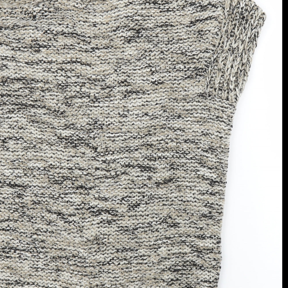M&S Womens Beige   Cardigan Jumper Size S
