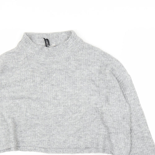 H&M Womens Grey   Pullover Jumper Size S