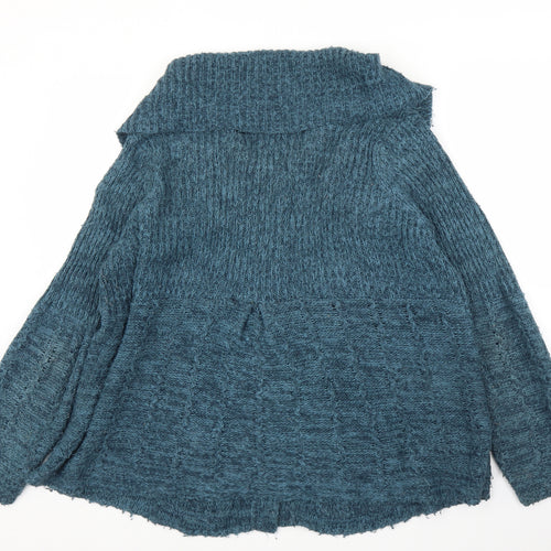 BM Womens Blue   Cardigan Jumper Size L