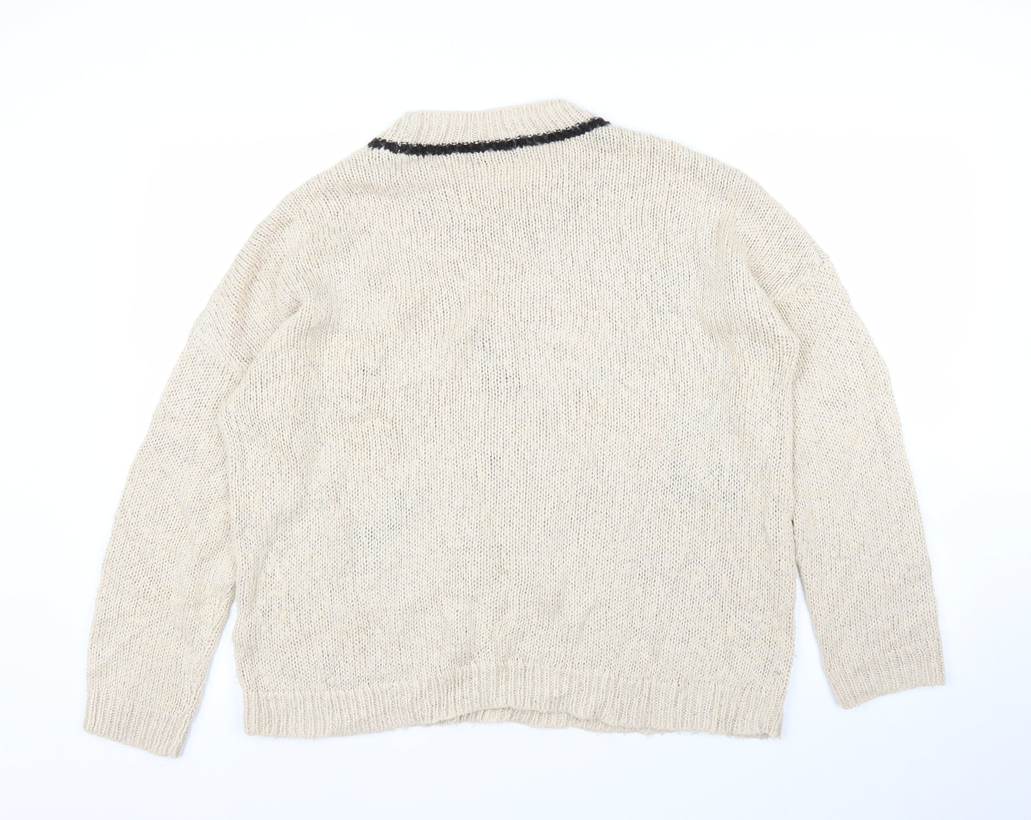 Limited Edition Womens Beige   Pullover Jumper Size 14