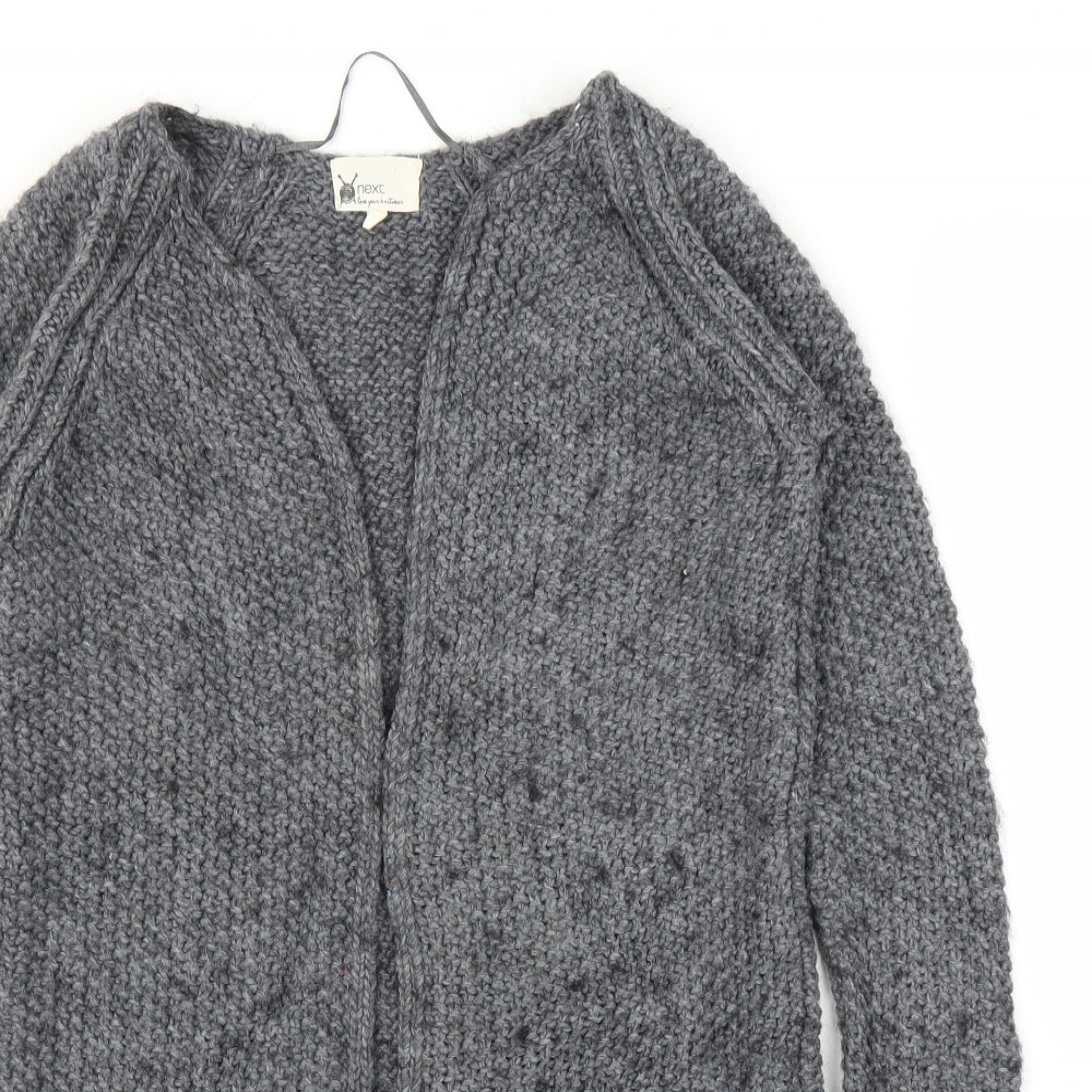NEXT Womens Grey   Cardigan Jumper Size S