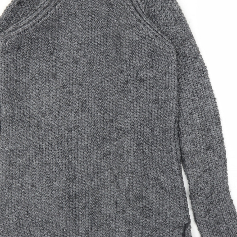 NEXT Womens Grey   Cardigan Jumper Size S