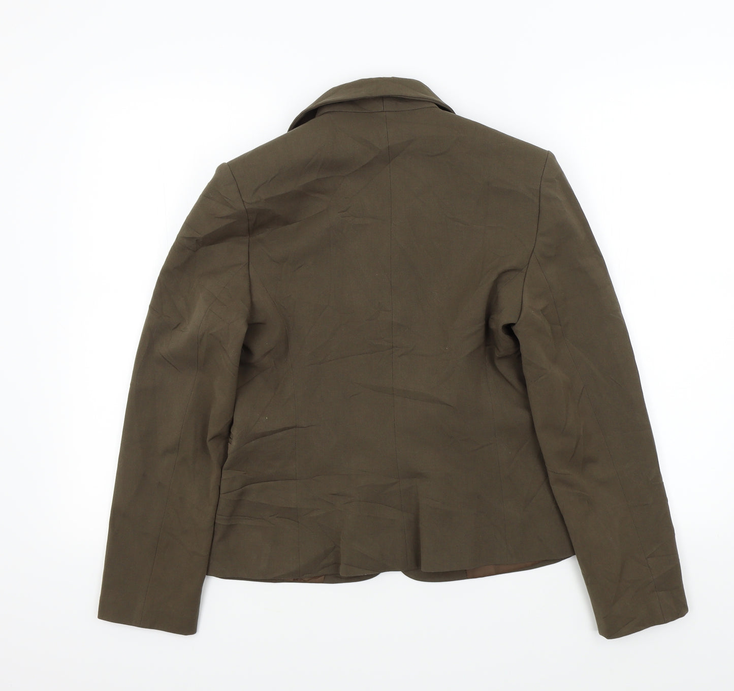 Storm Womens Brown Colourblock  Jacket Blazer Size 38