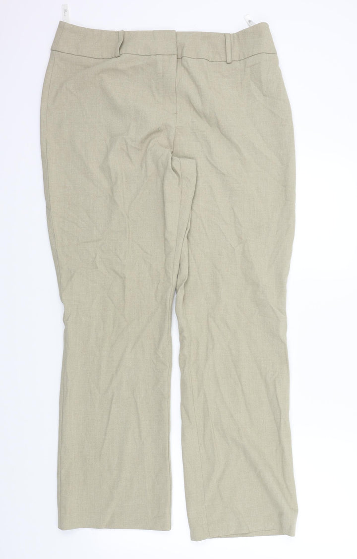 BHS Womens Brown   Trousers  Size 18 L31 in