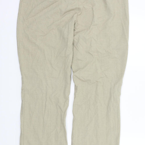 BHS Womens Brown   Trousers  Size 18 L31 in