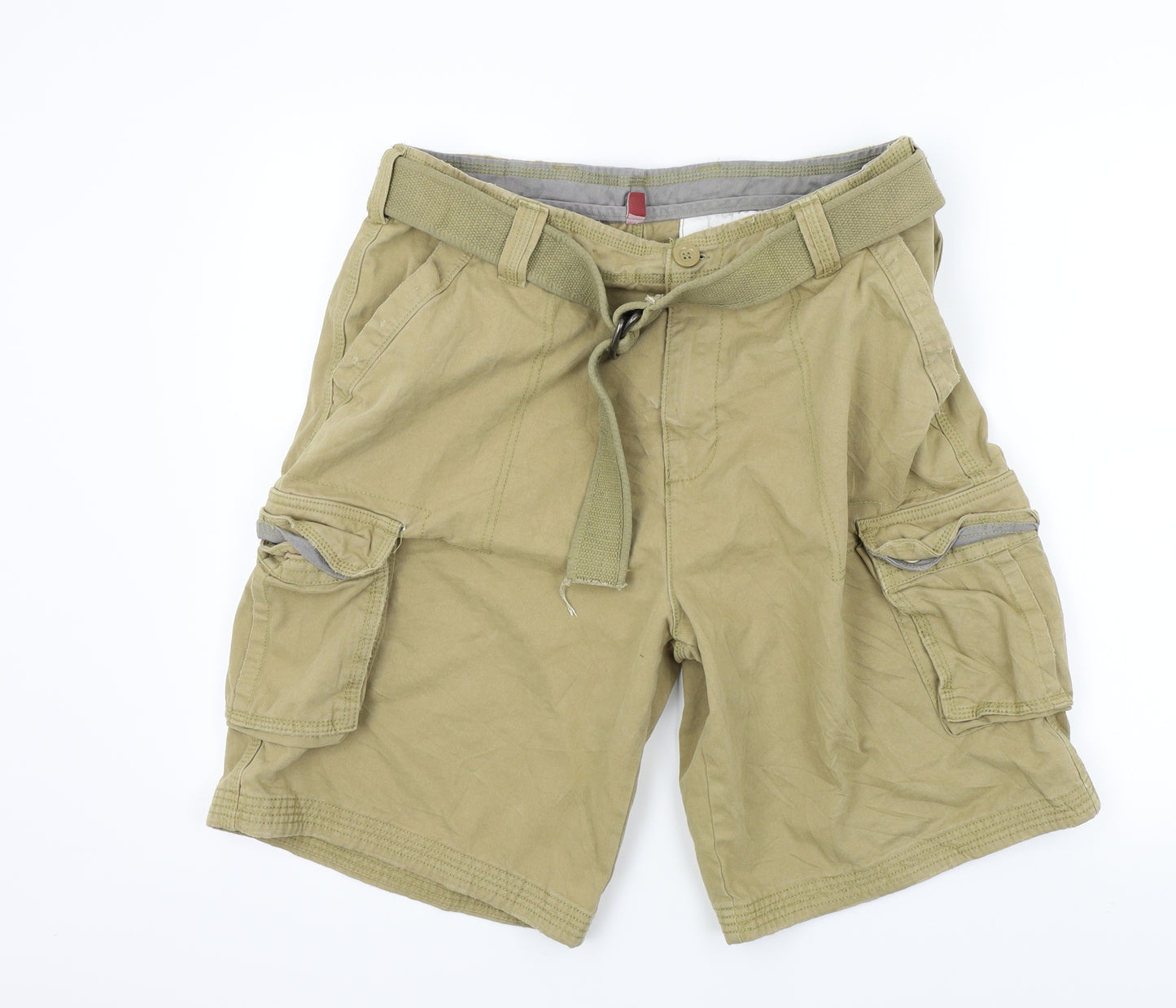 denim&co Mens Brown   Bermuda Shorts Size 38 in