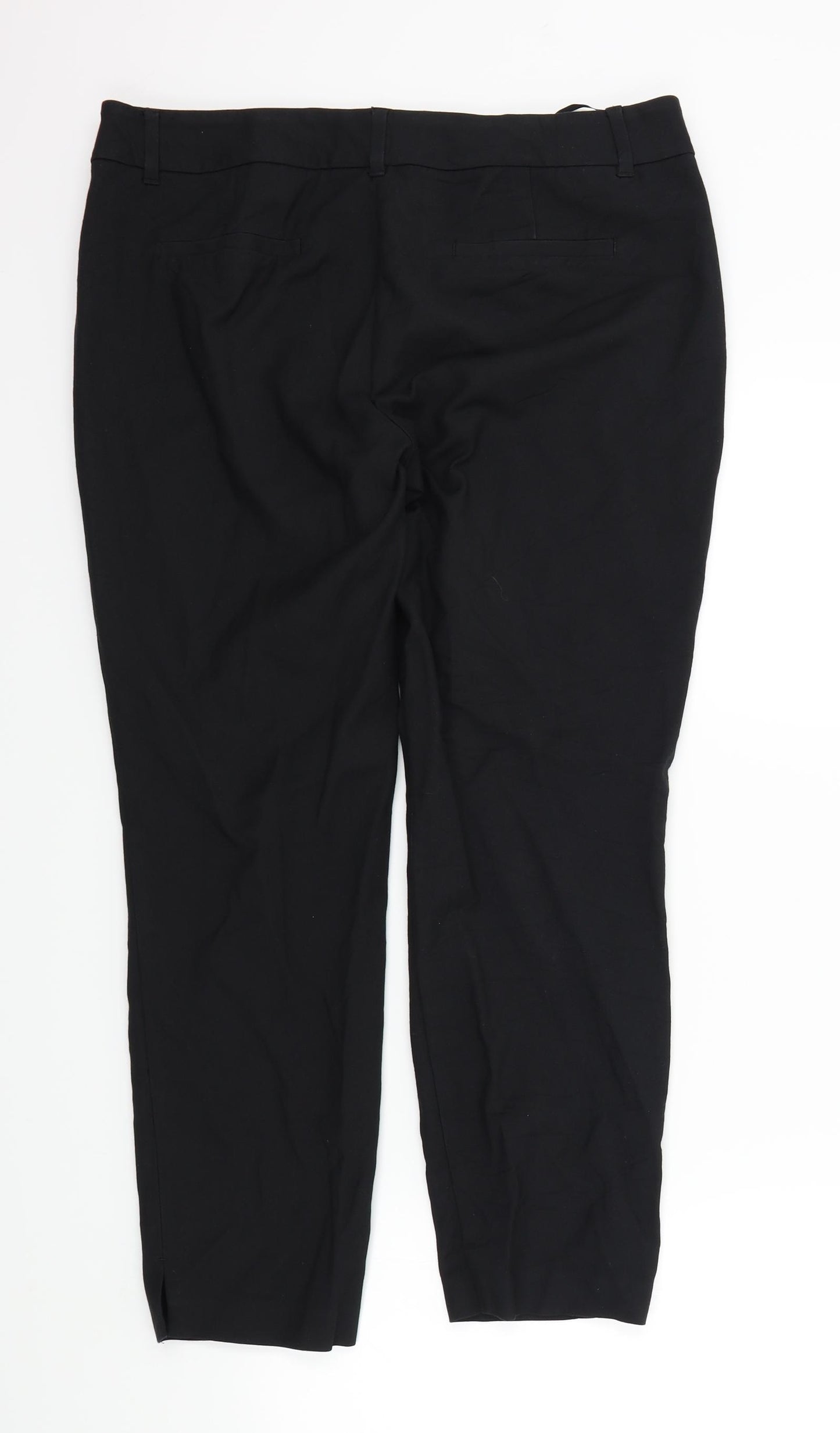 NEXT Womens Black   Trousers  Size 14 L26 in