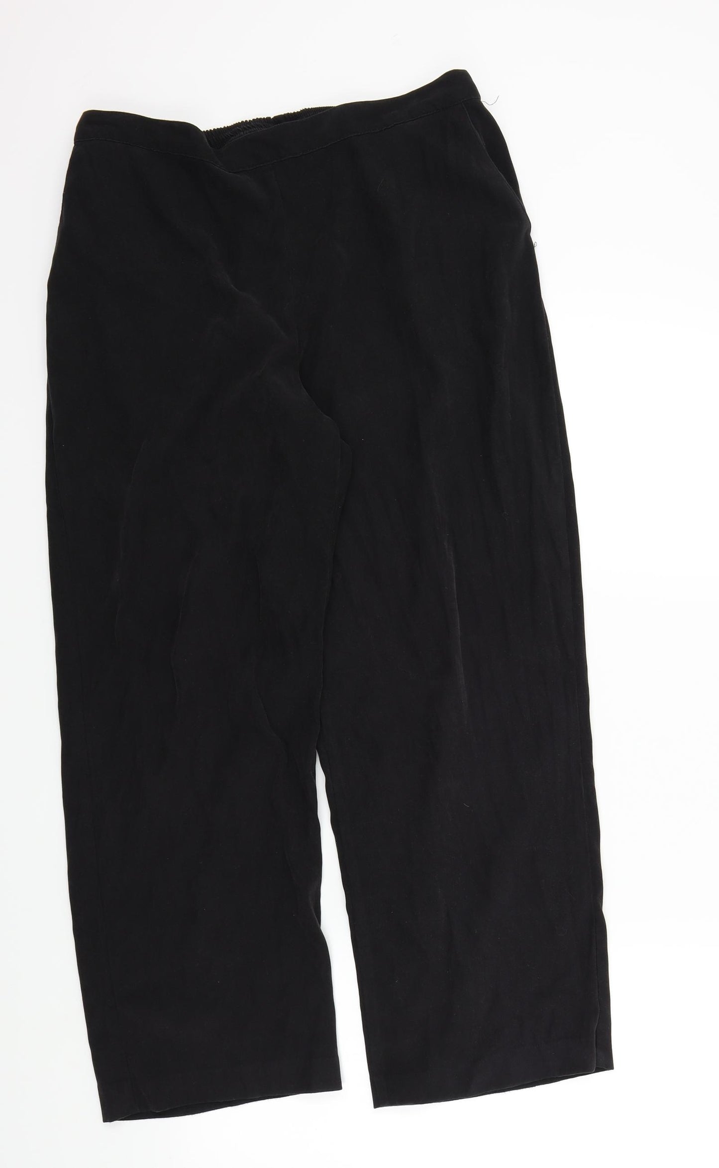 Miller's Womens Black   Trousers  Size 14 L26 in