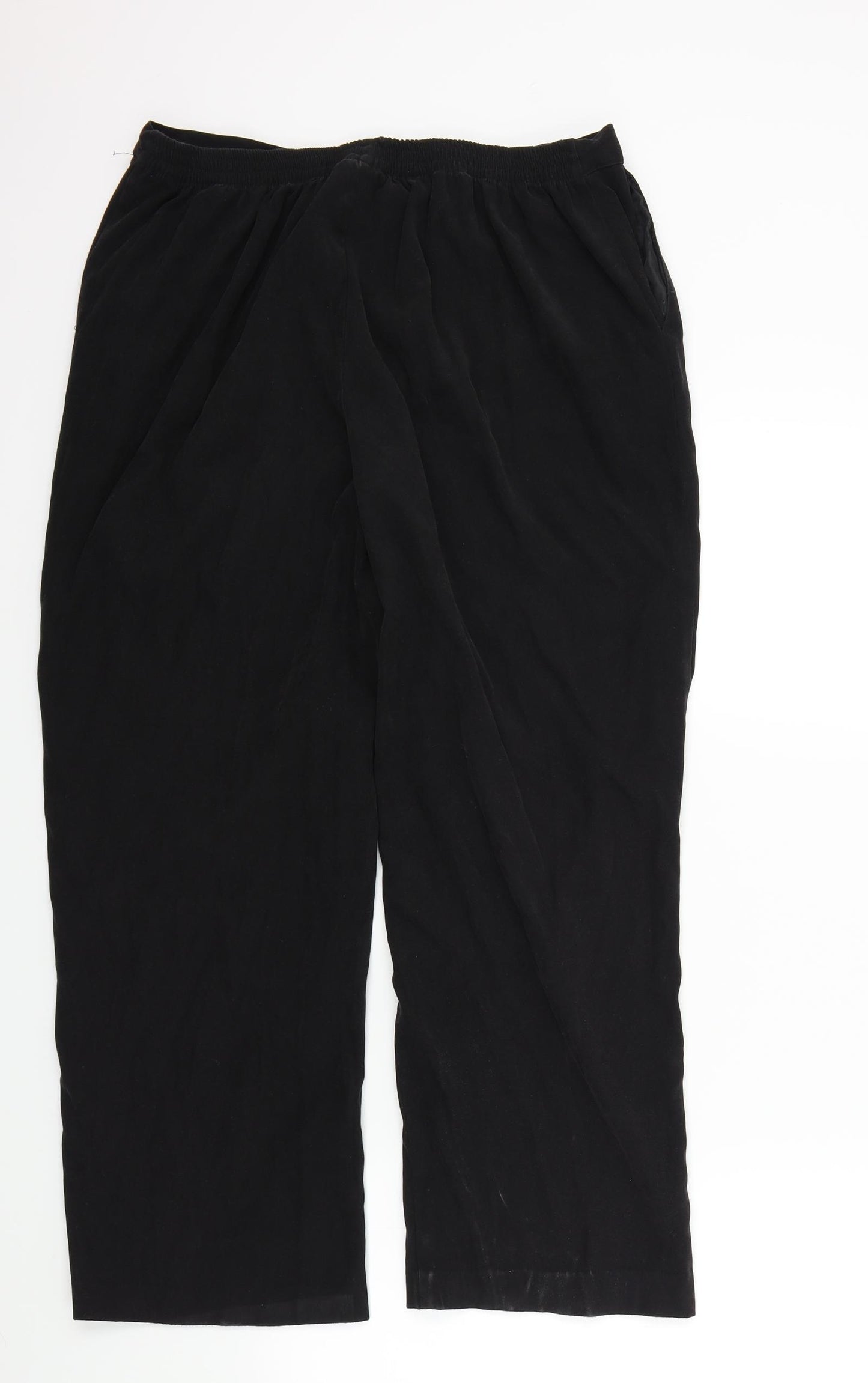 Miller's Womens Black   Trousers  Size 14 L26 in