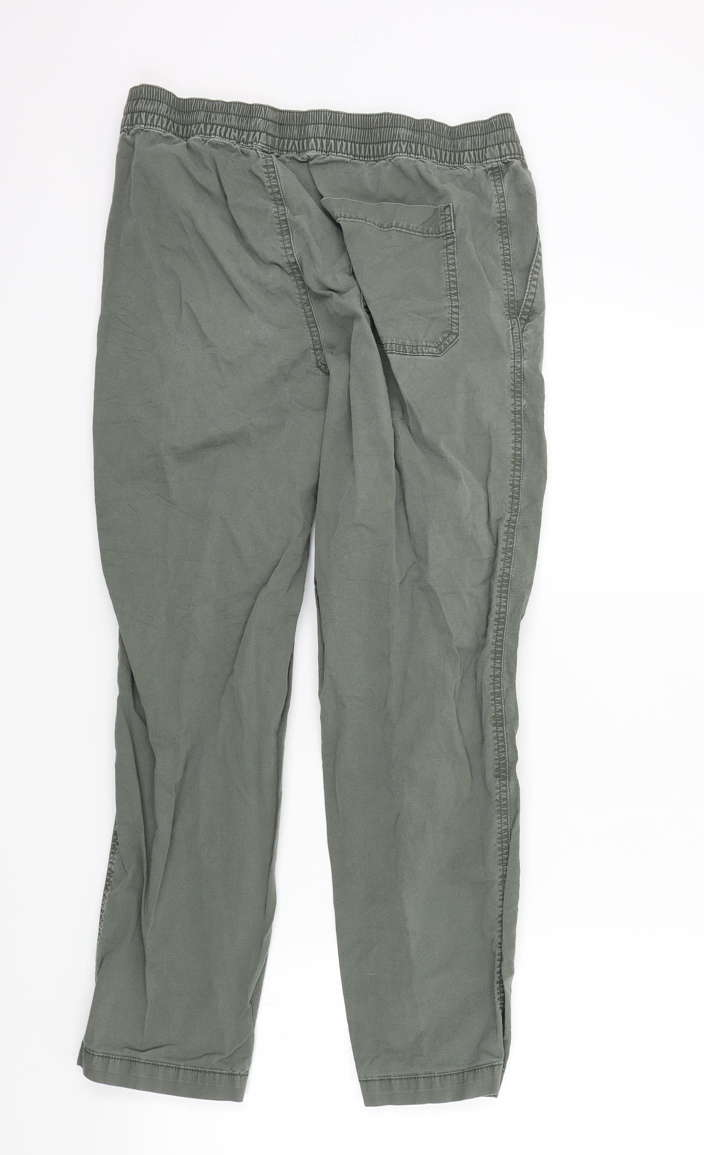 Unique Womens Green   Trousers  Size 10 L26 in