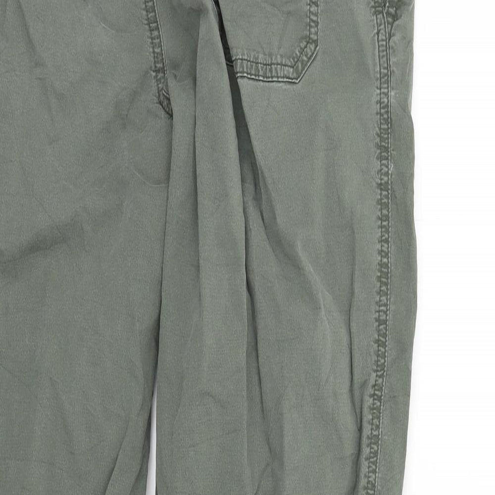 Unique Womens Green   Trousers  Size 10 L26 in