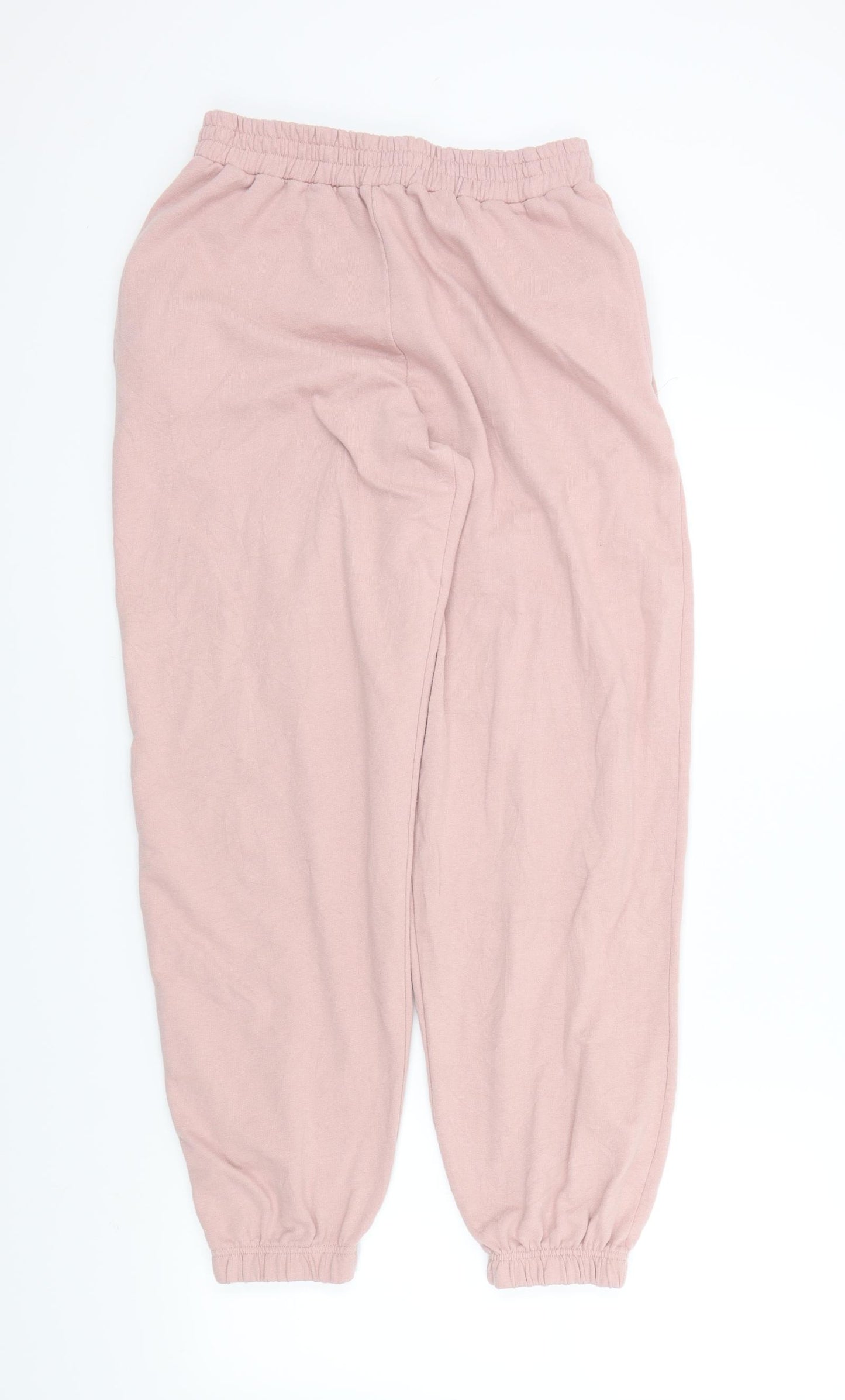 New Look Womens Pink   Sweatpants Trousers Size 12 L27 in