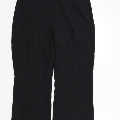 M&S Womens Black   Trousers  Size 14 L26 in