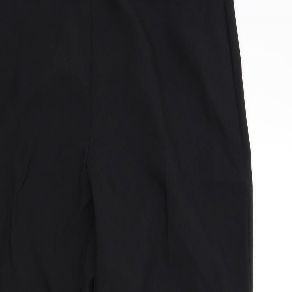 M&S Womens Black   Trousers  Size 14 L26 in