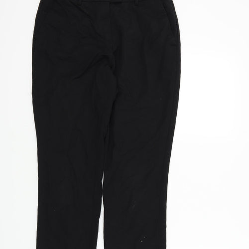 Papaya Womens Black   Trousers  Size 10 L24 in