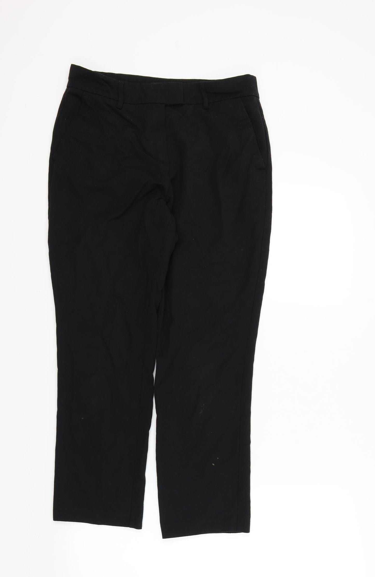 Papaya Womens Black   Trousers  Size 10 L24 in