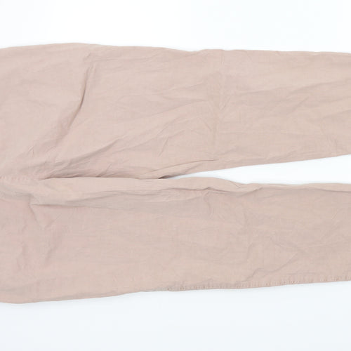 M&S Mens Pink   Trousers  Size 16 L27 in