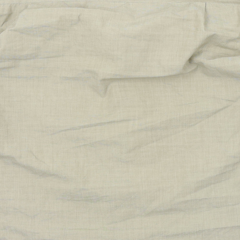 Essentials Mens Beige    Button-Up Size 16