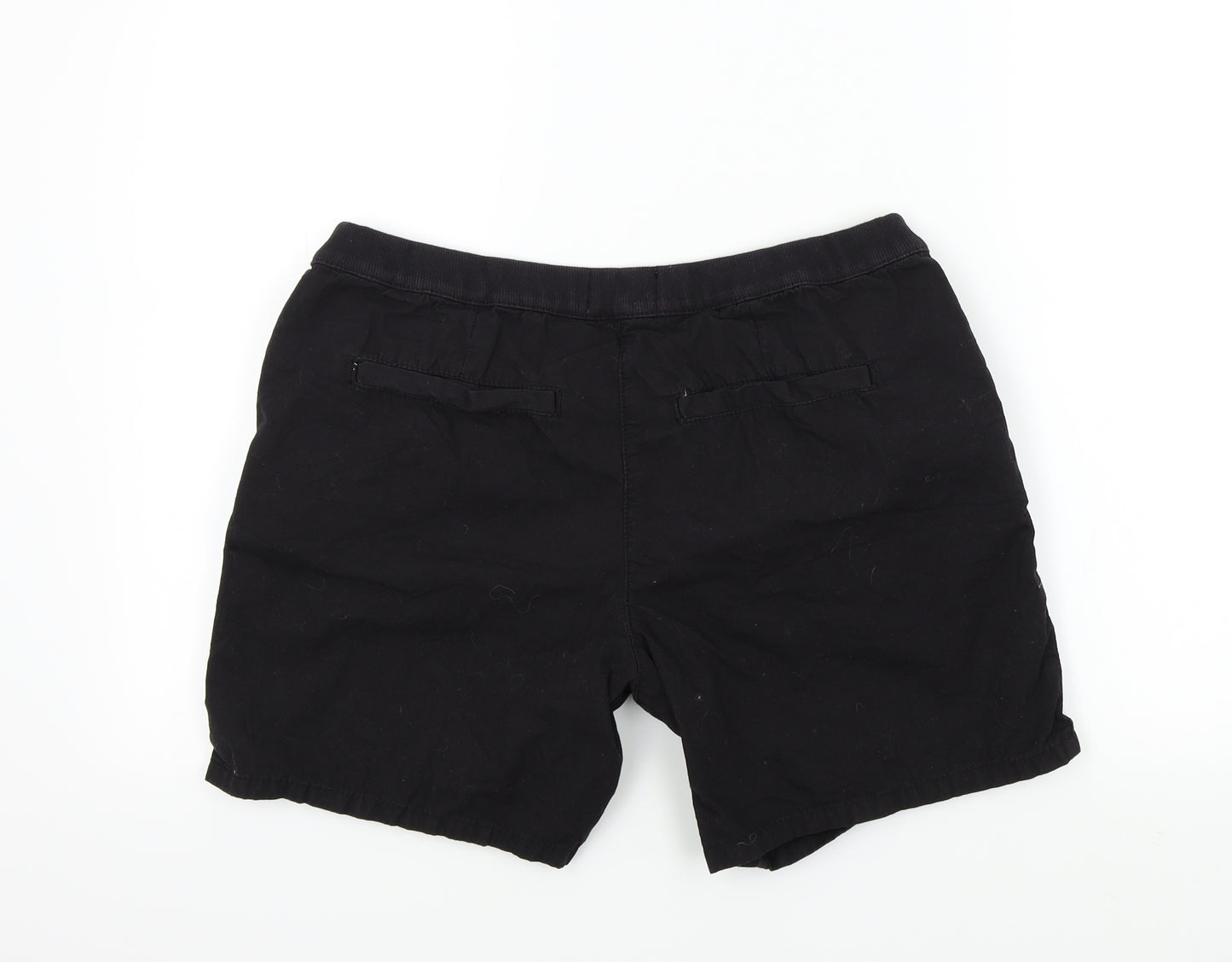 rock & rags Womens Black Colourblock  Bermuda Shorts Size 12