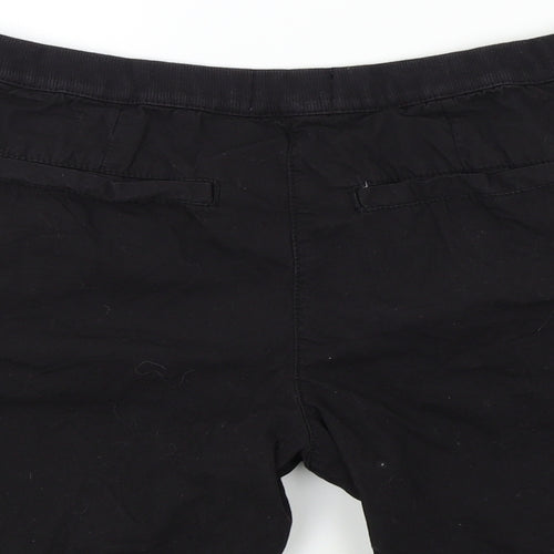 rock & rags Womens Black Colourblock  Bermuda Shorts Size 12
