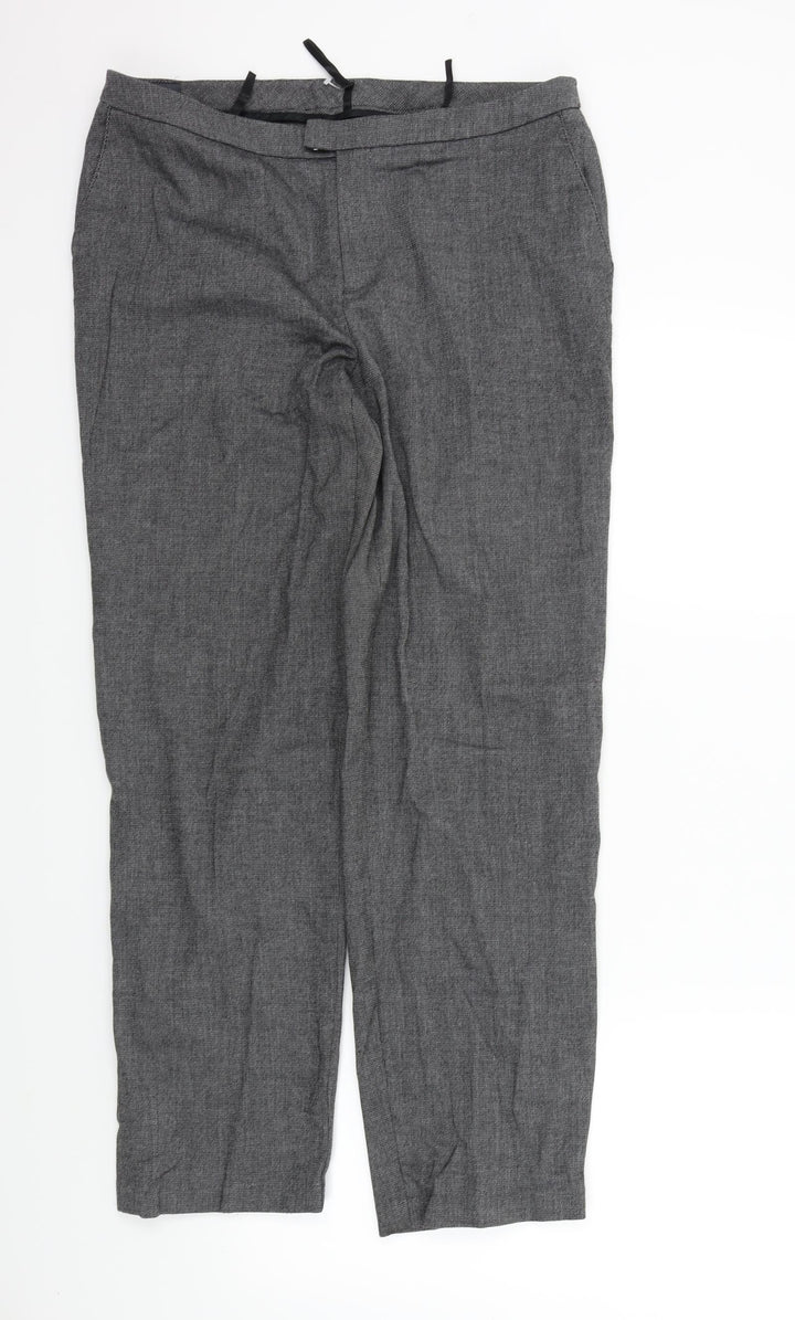 Mexx Womens Grey Trousers Size 14 L29 in
