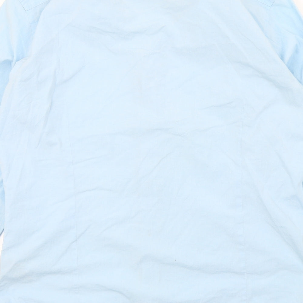 Banana Republic Mens Blue    Button-Up Size 16.5