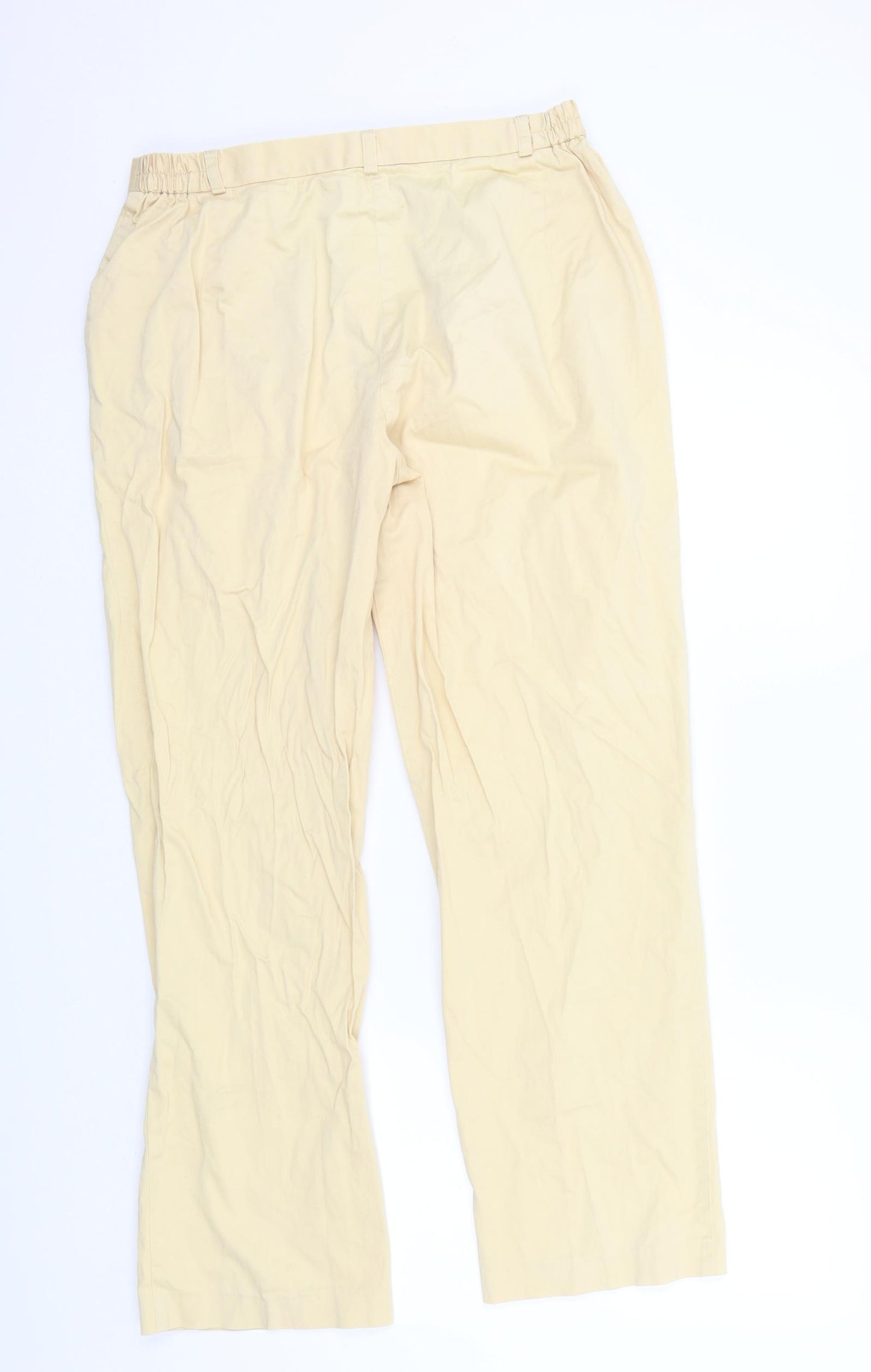 slimma collection Womens Beige   Trousers  Size 16 L30 in