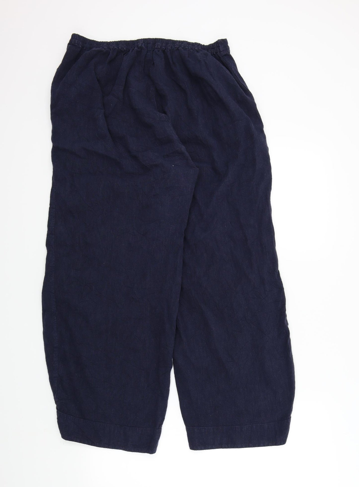 Sahara Womens Blue   Trousers  Size M L25 in - Front pocket