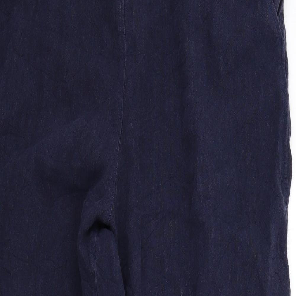 Sahara Womens Blue   Trousers  Size M L25 in - Front pocket