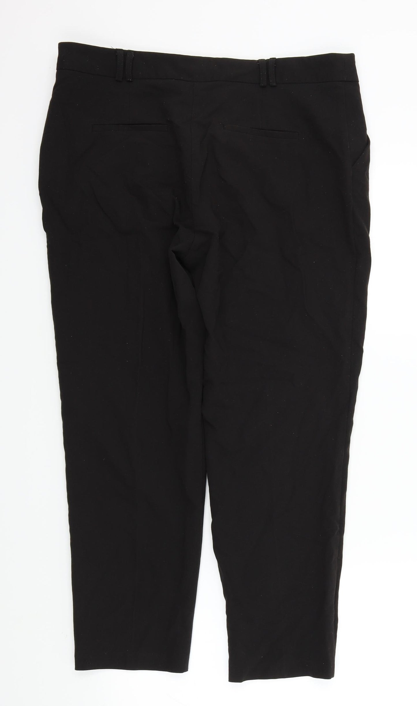 Dorothy Perkins Womens Black   Trousers  Size 14 L25 in