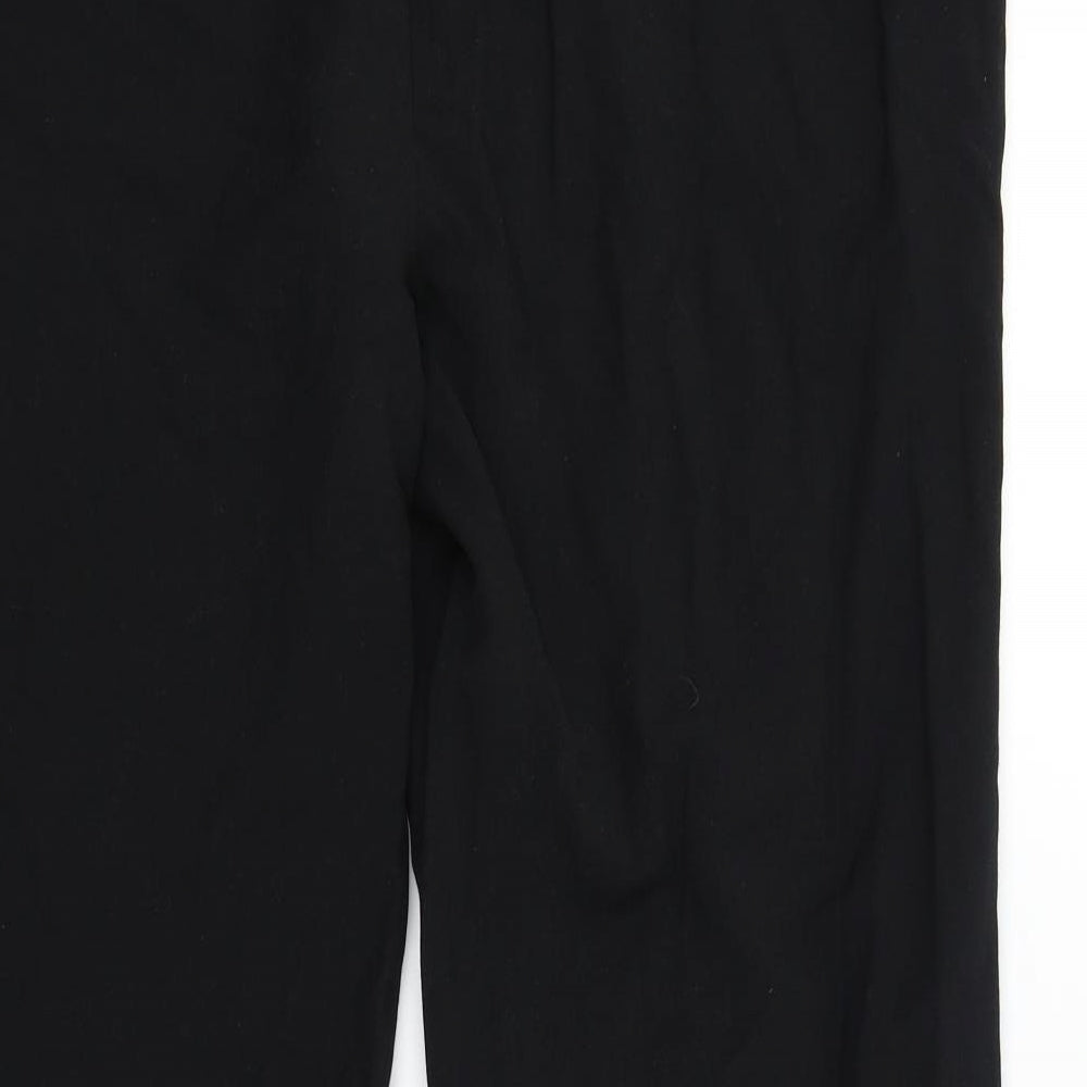 M&S Womens Black   Trousers  Size 20 L29 in