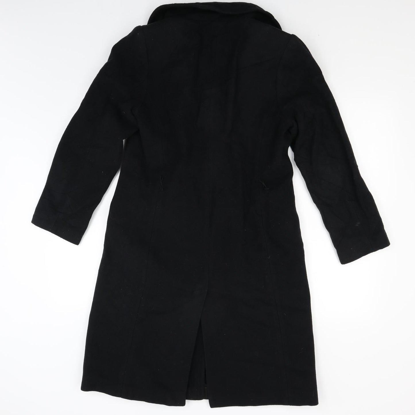 Mexx Womens Black   Overcoat Coat Size 10