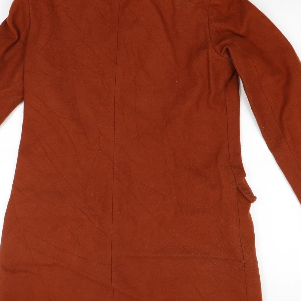 Louche Womens Brown   Overcoat Coat Size 8