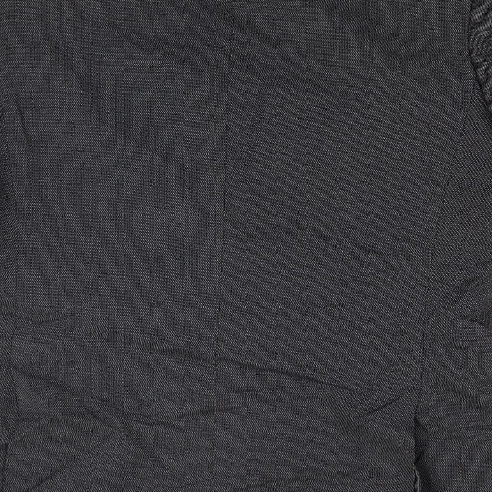 Burton Mens Grey  Rayon Jacket Blazer Size 42