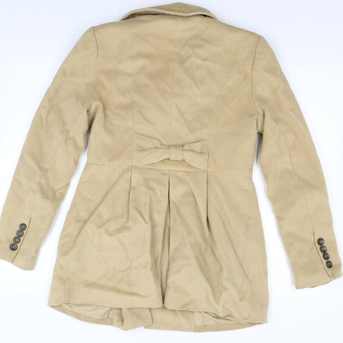 Forever21 Womens Beige   Overcoat Coat Size M