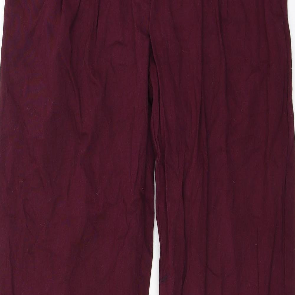 Preworn Womens Red   Trousers  Size 30 L27 in
