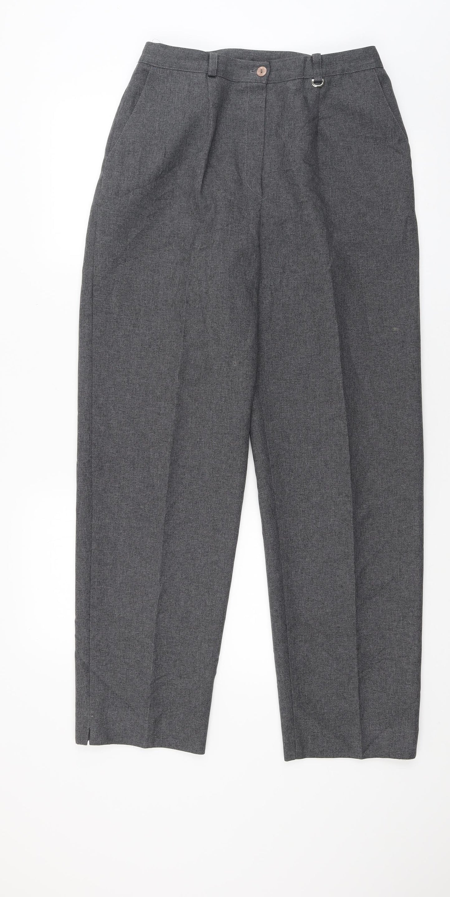 Bonmarché Womens Grey   Trousers  Size 16 L27 in