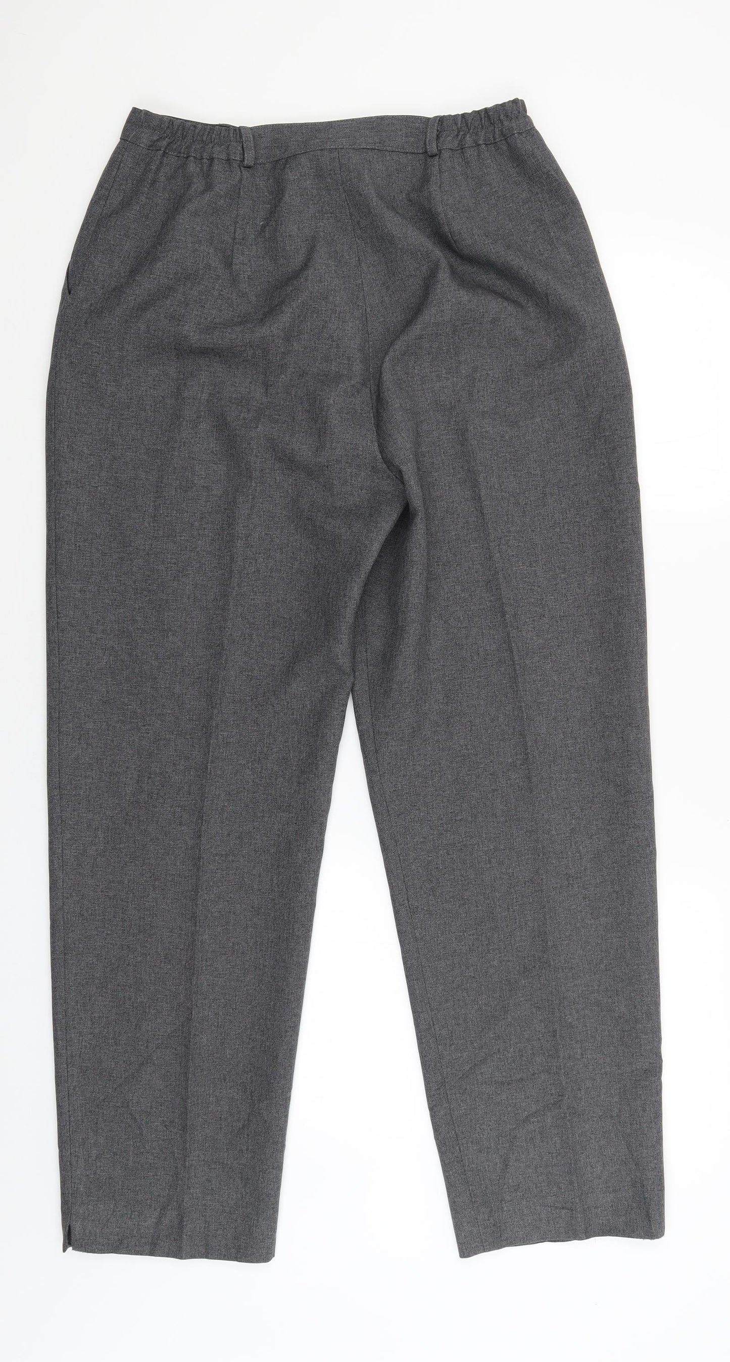 Bonmarché Womens Grey   Trousers  Size 16 L27 in