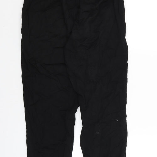 Padini Authentics Womens Black   Jogger Trousers Size 6 L25 in