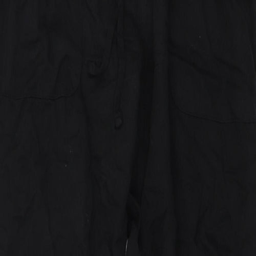 Padini Authentics Womens Black   Jogger Trousers Size 6 L25 in