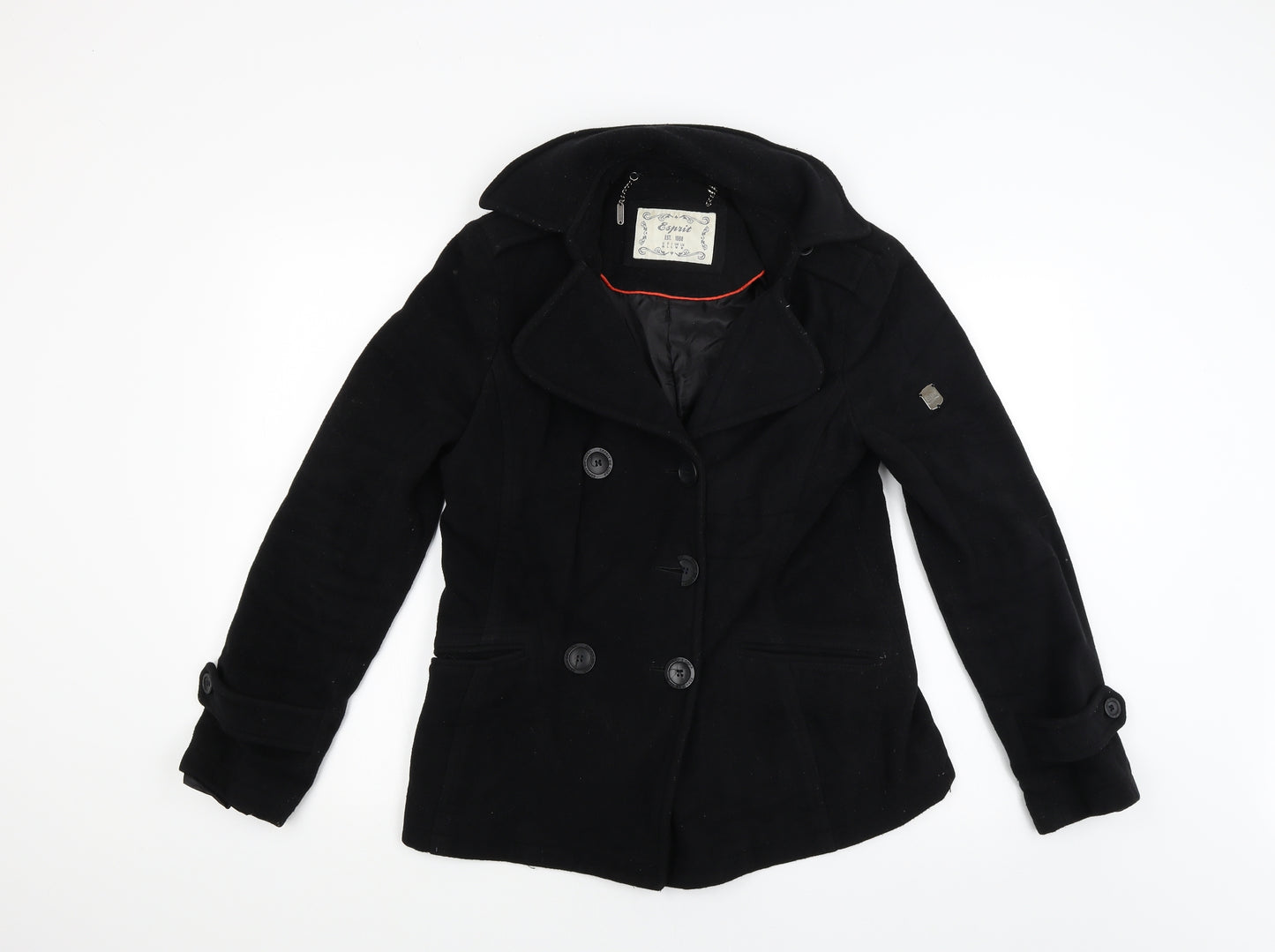 Esprit Womens Black   Jacket Coat Size M