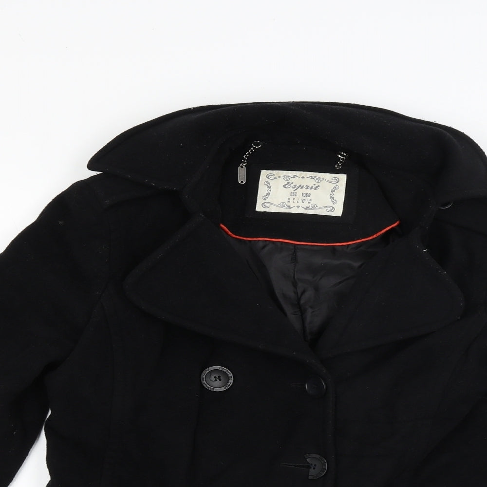 Esprit Womens Black   Jacket Coat Size M