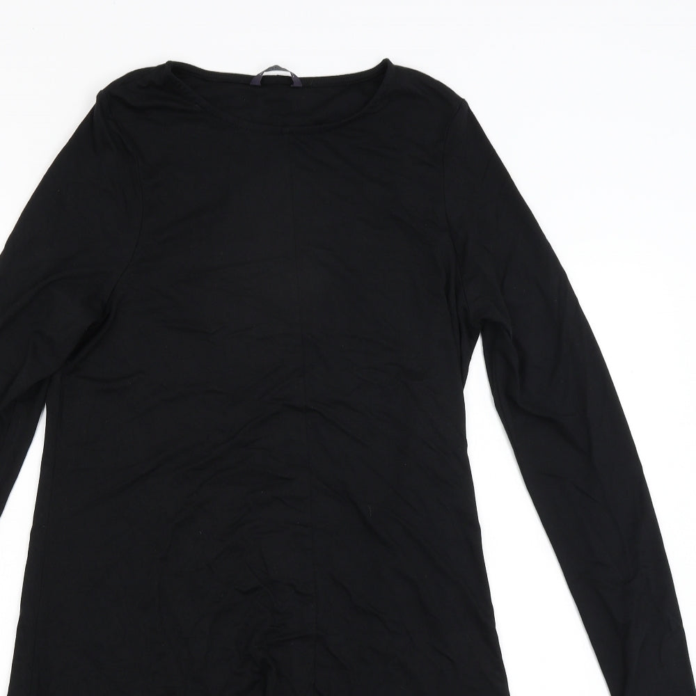 Marks and Spencer Womens Black   A-Line  Size 12