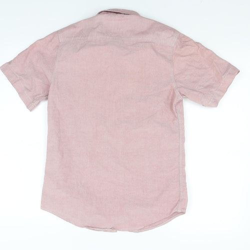 Topman Mens Red    Button-Up Size XS