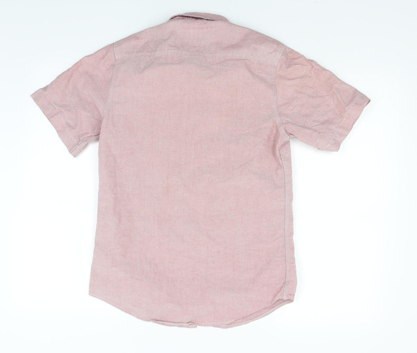 Topman Mens Red    Button-Up Size XS